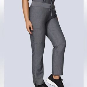 Mandala Scrubs 9 Pocket Women’s Gray Cargo Pant